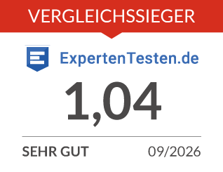 Vergleichssieger bei ExpertenTesten.de